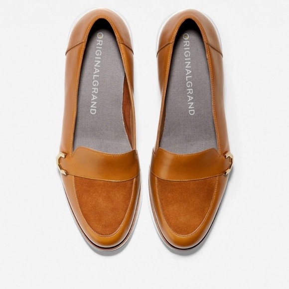 COPY - Cole Haan Originalgrand C Buckle Women's Leather Loafers, Size: 9 - Picture 3 of 11